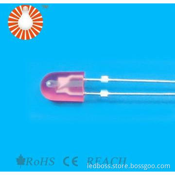 546 oval red led